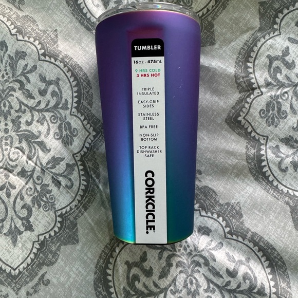 Corkcicle Other - NEW Corkcicle Dragonfly Gradient Blue and Purple Tumbler, 16oz